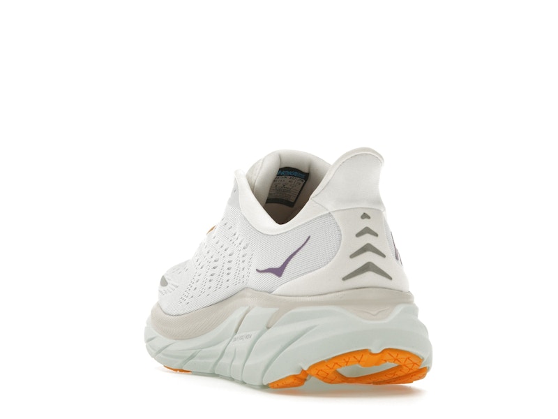 Hoka One One Clifton 8 Blanc De Blanc Purple Seafoam (Women's)