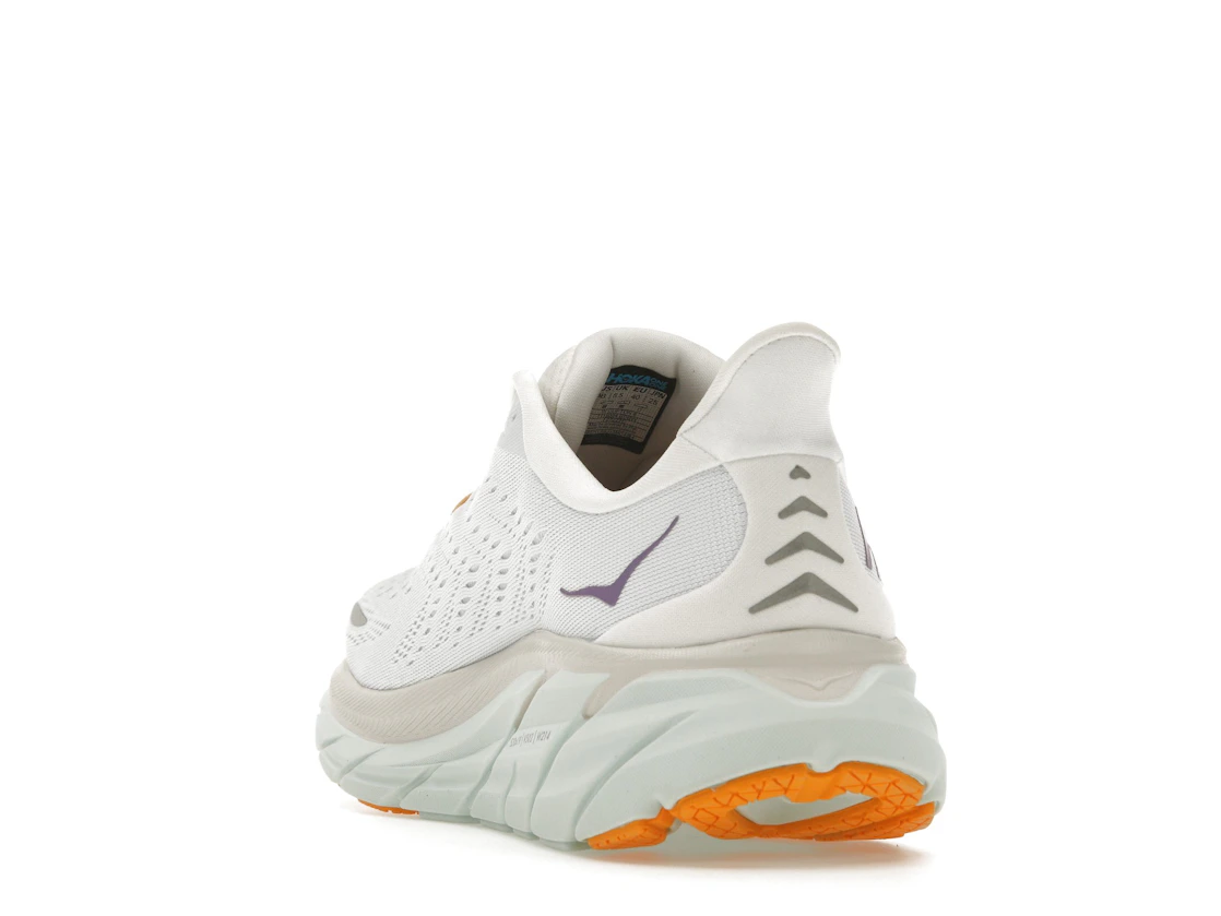 Hoka One One Clifton 8 Blanc De Blanc Purple Seafoam (Women's)