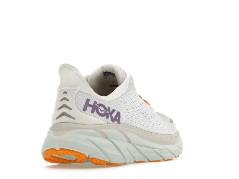 Hoka One One Clifton 8 Blanc De Blanc Purple Seafoam (Women's)