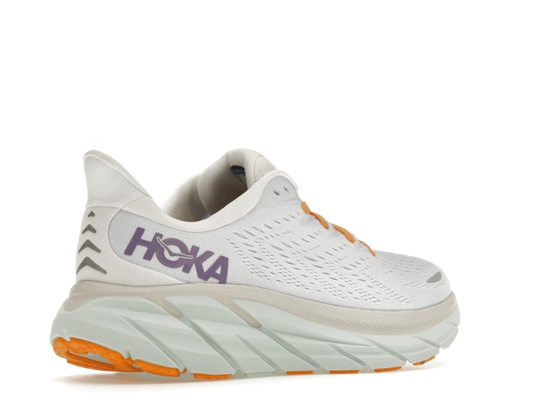 Hoka One One Clifton 8 Blanc De Blanc Purple Seafoam (Women's)