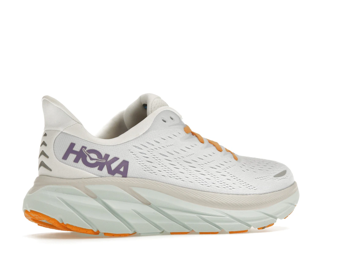 Hoka One One Clifton 8 Blanc De Blanc Purple Seafoam (Women's)