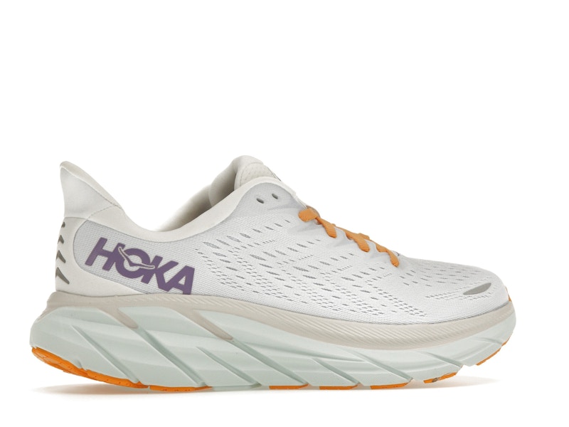 Hoka One One Clifton 8 Blanc De Blanc Purple Seafoam (Women's)
