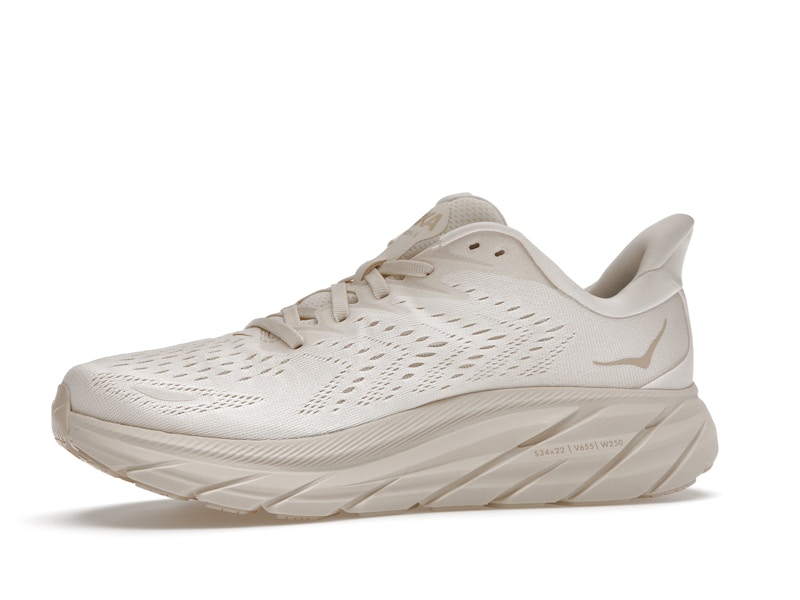 Hoka One One Clifton 8 Eggnog Shifting Sand