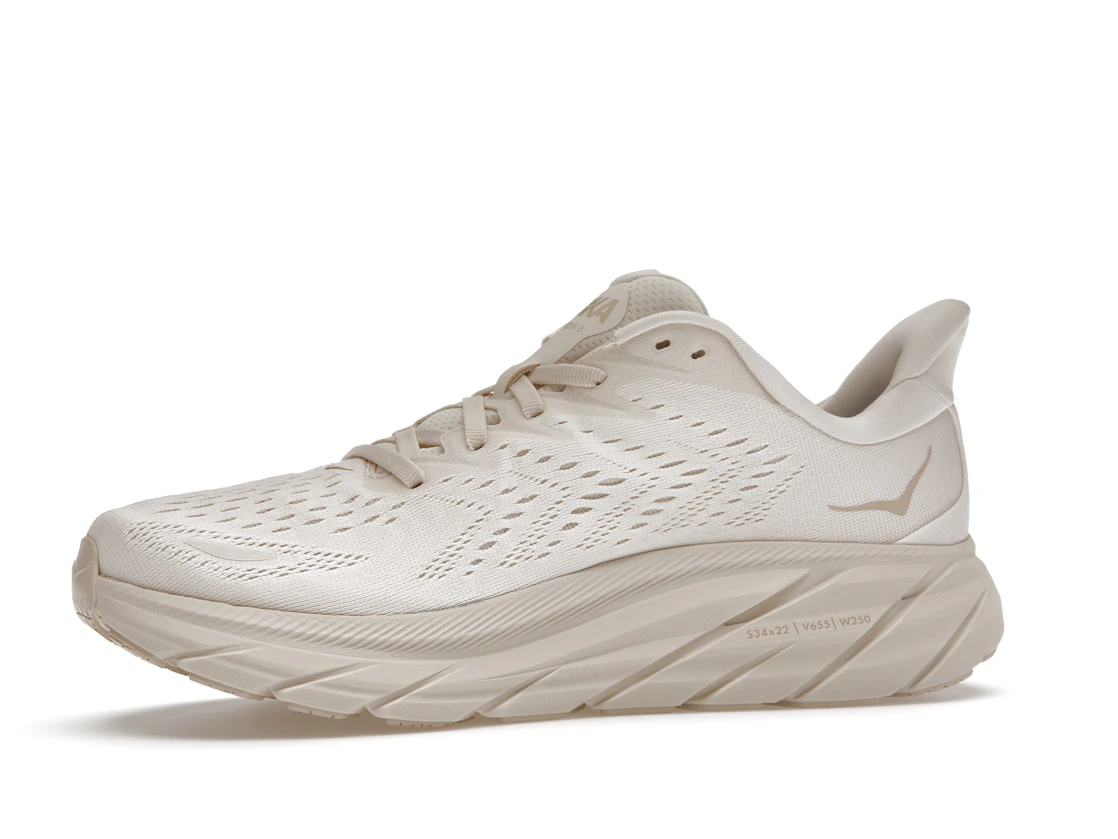 Hoka One One Clifton 8 Eggnog Shifting Sand