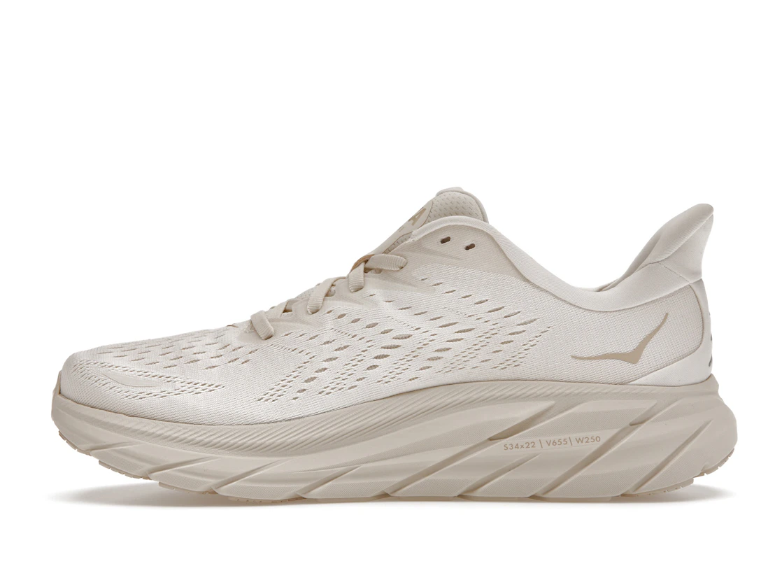 Hoka One One Clifton 8 Eggnog Shifting Sand