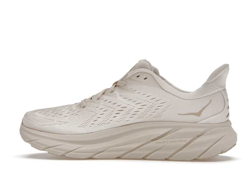 Hoka One One Clifton 8 Eggnog Shifting Sand