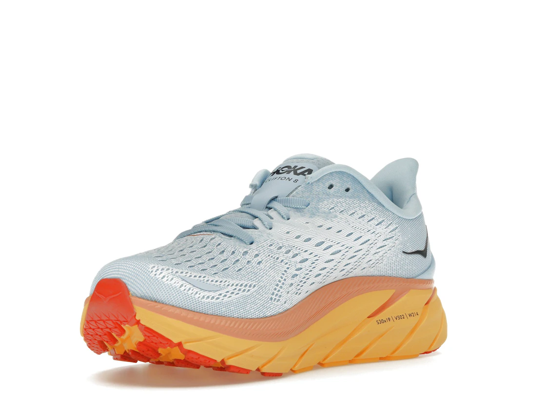 Hoka One One Clifton 8 Summer Song Ice Flow Orange (Women's)