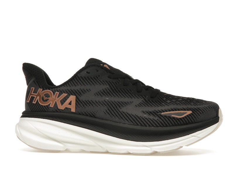 Hoka One One Clifton 9 Black Rose Gold (Women's)