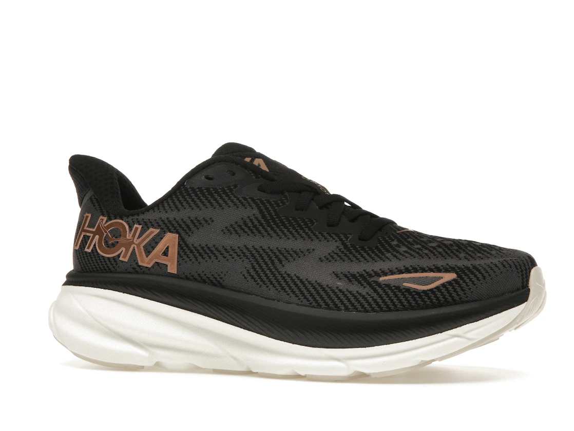 Hoka One One Clifton 9 Black Rose Gold (Women's)