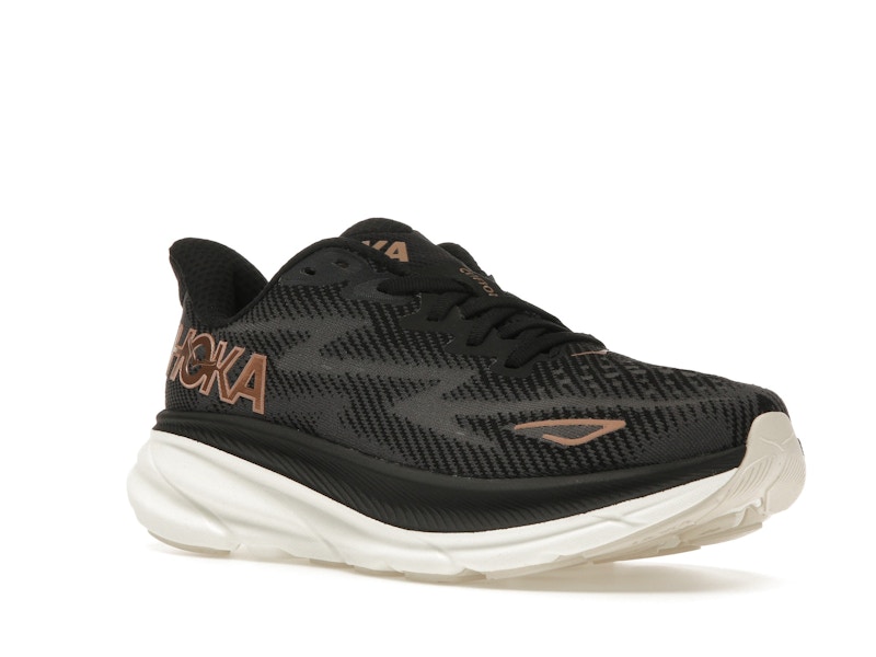 Hoka One One Clifton 9 Black Rose Gold (Women's)
