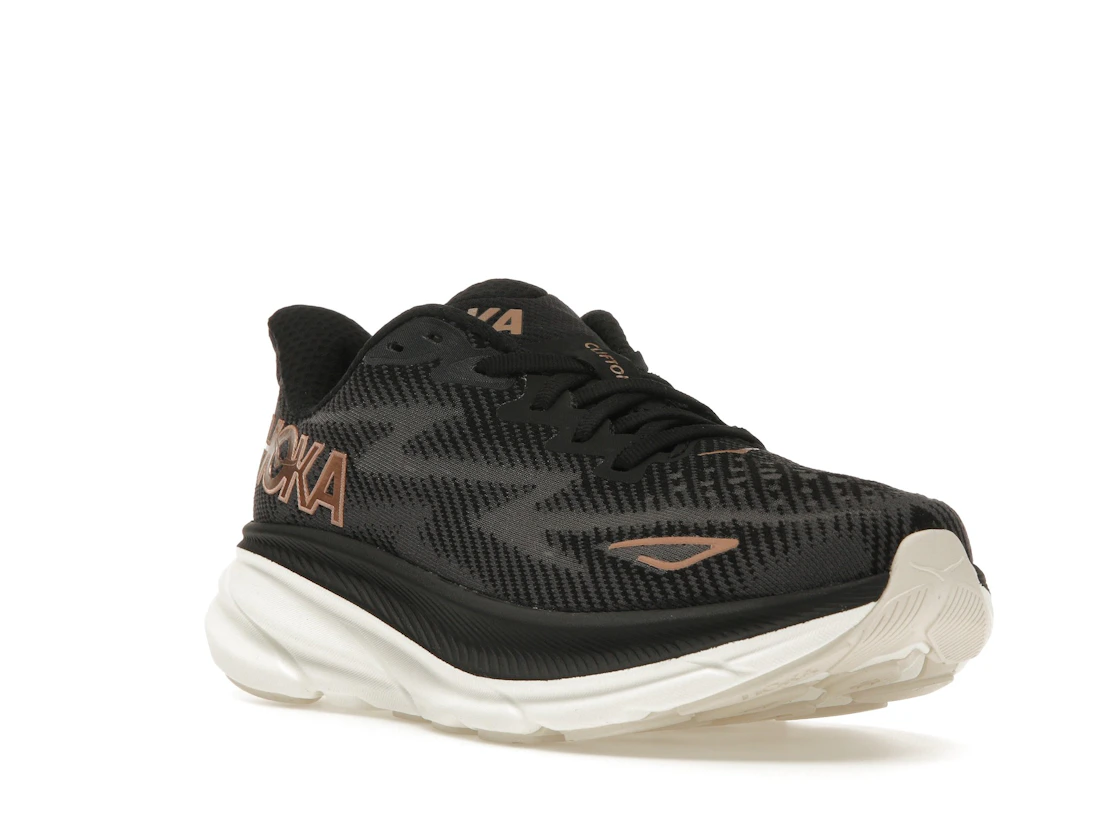 Hoka One One Clifton 9 Black Rose Gold (Women's)