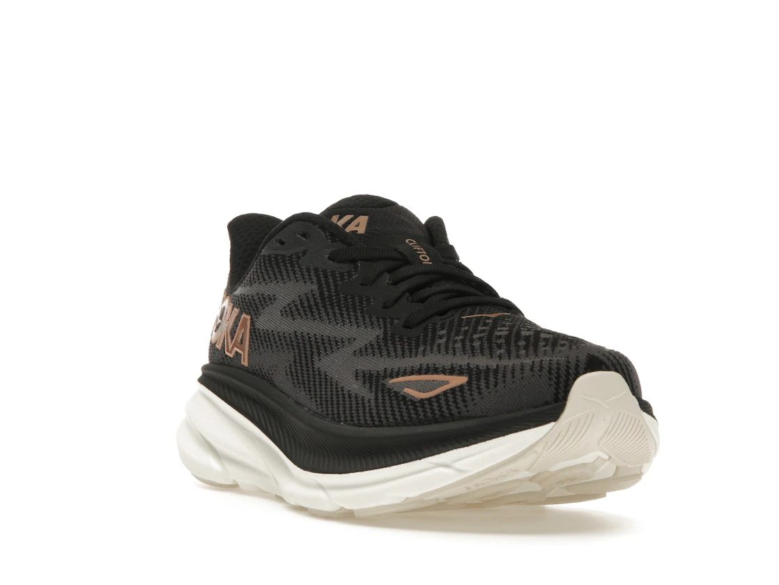 Hoka One One Clifton 9 Black Rose Gold (Women's)
