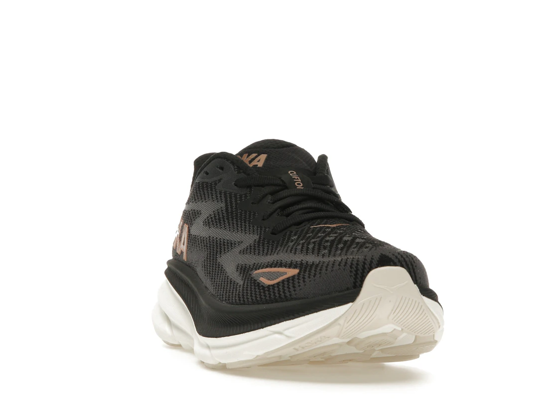 Hoka One One Clifton 9 Black Rose Gold (Women's)