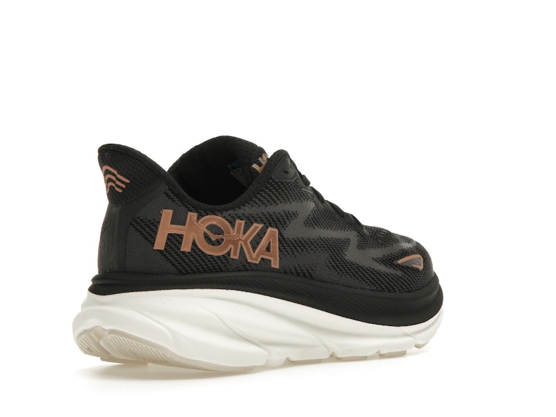 Hoka One One Clifton 9 Black Rose Gold (Women's)