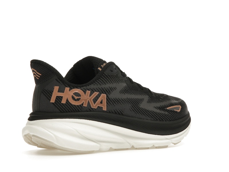 Hoka One One Clifton 9 Black Rose Gold (Women's)