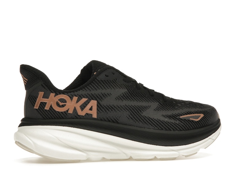Hoka One One Clifton 9 Black Rose Gold (Women's)