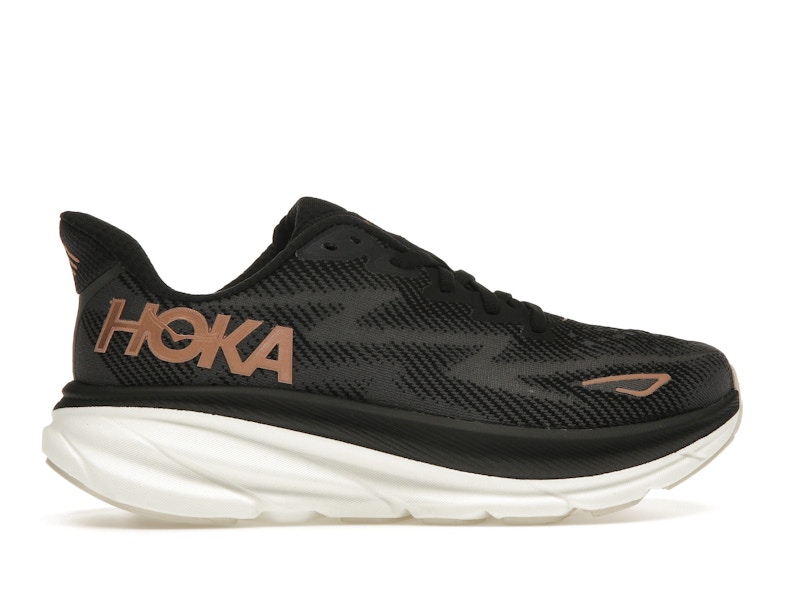 Hoka One One Clifton 9 Black Rose Gold (Women's)