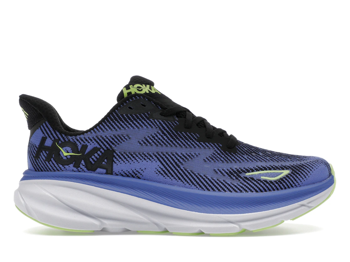 Hoka One One Clifton 9 Black Stellar Blue (Women's)