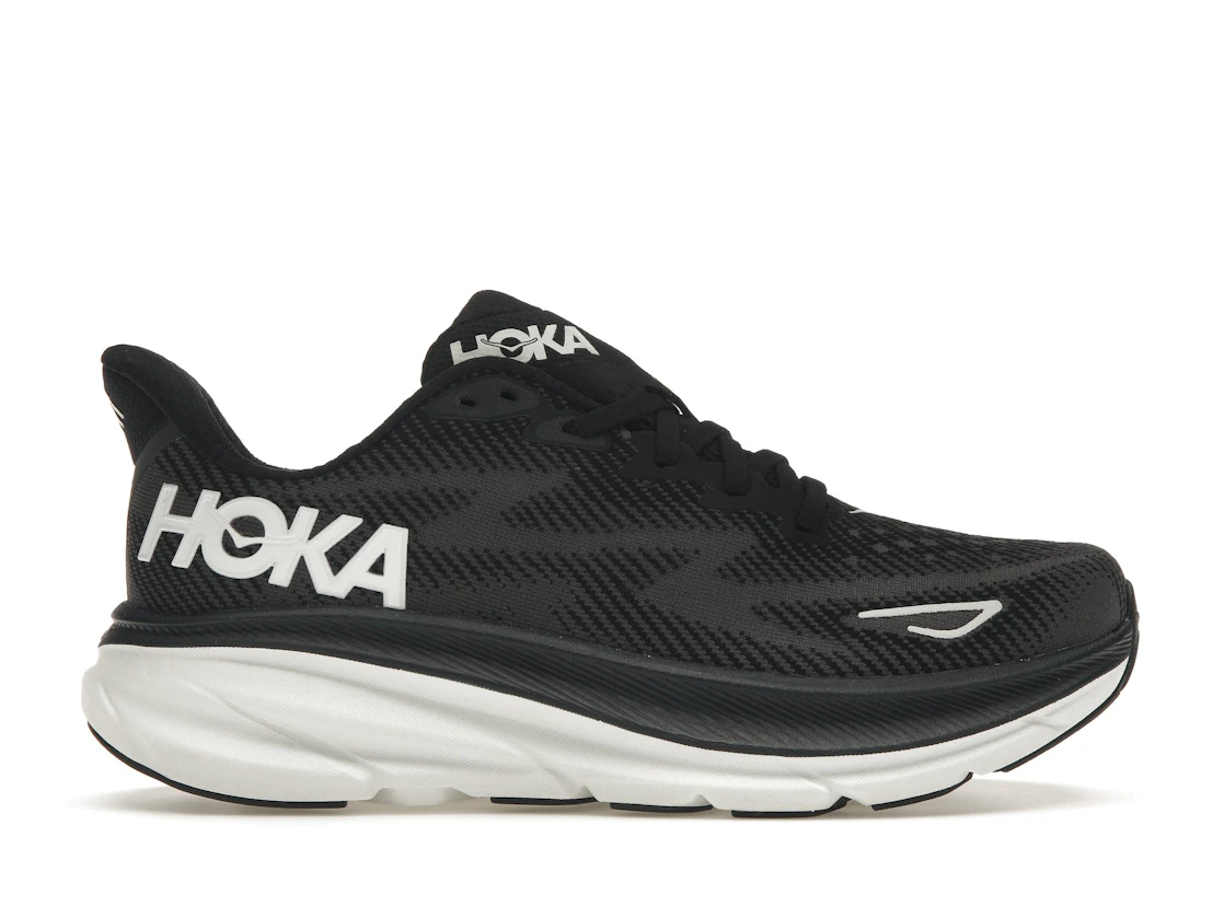 Hoka One One Clifton 9 Black White (Women's)