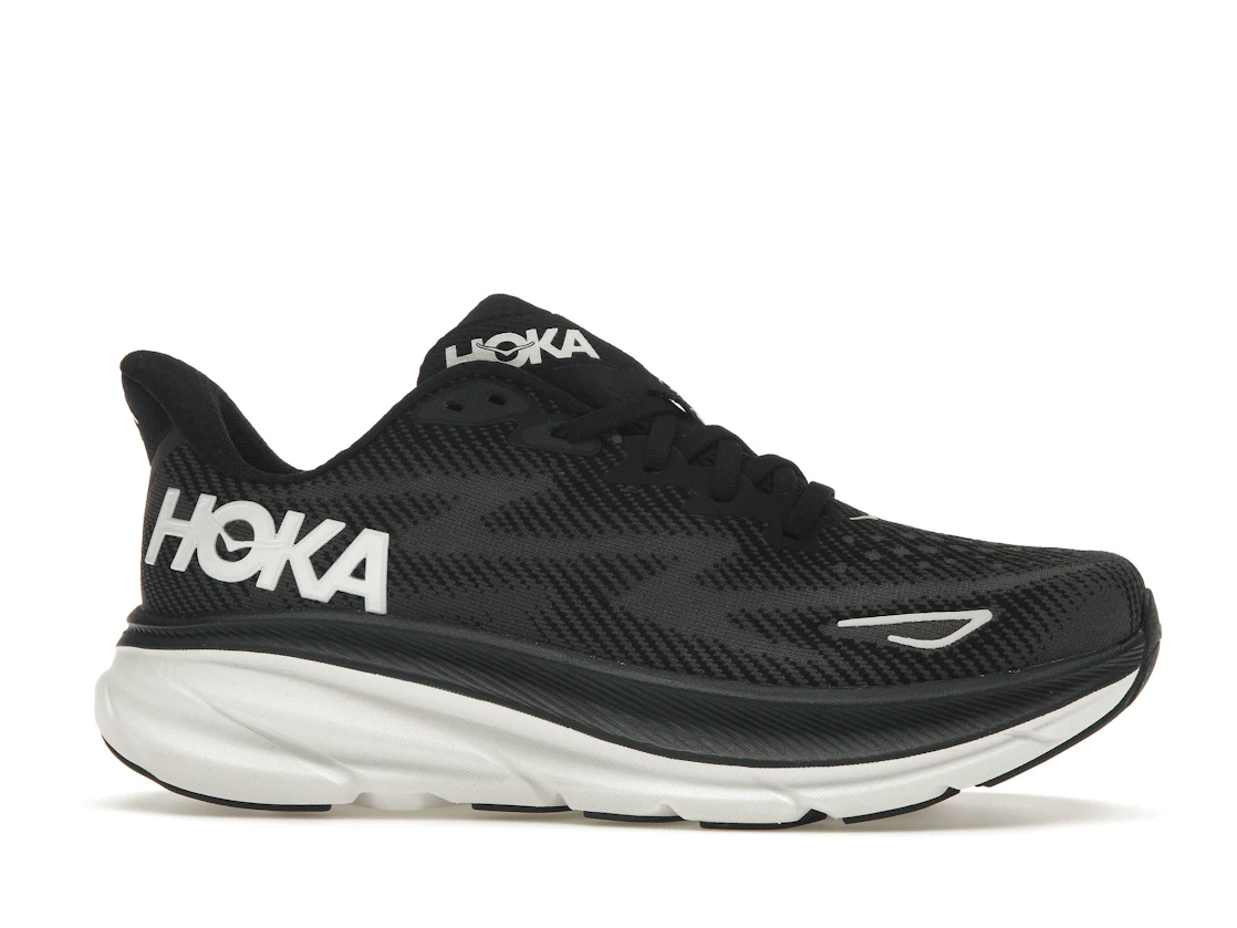 Hoka One One Clifton 9 Black White (Women's)