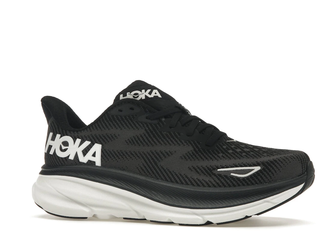 Hoka One One Clifton 9 Black White (Women's)