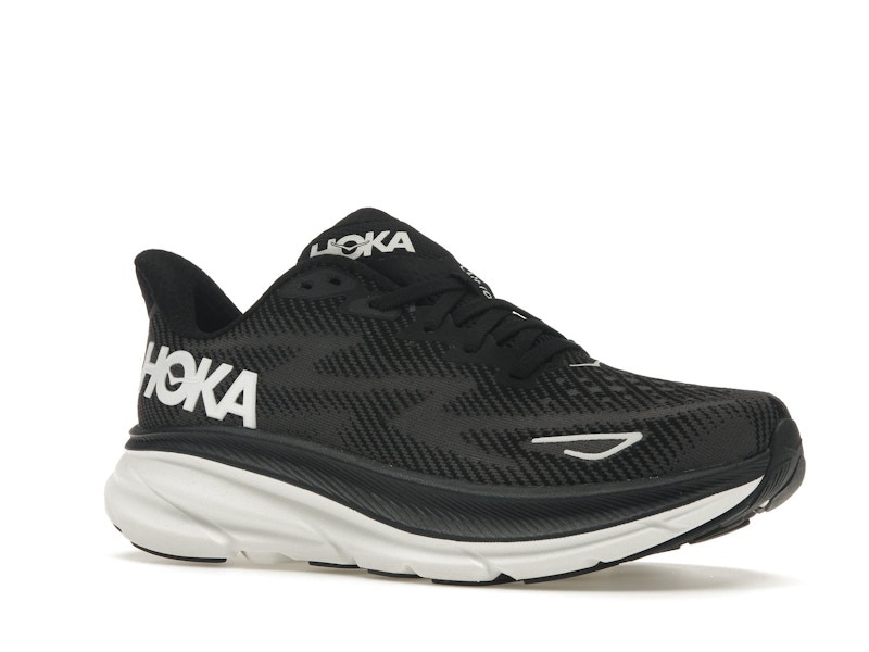 Hoka One One Clifton 9 Black White (Women's)