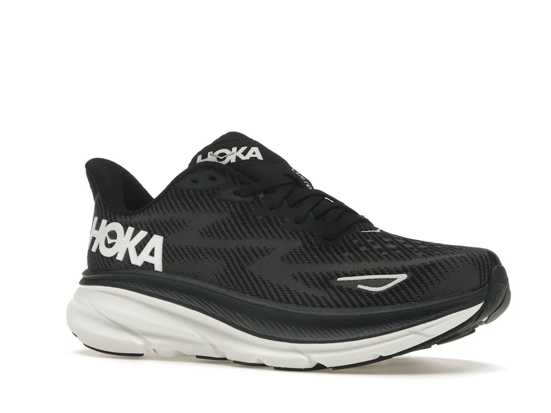 Hoka One One Clifton 9 Black White (Women's)