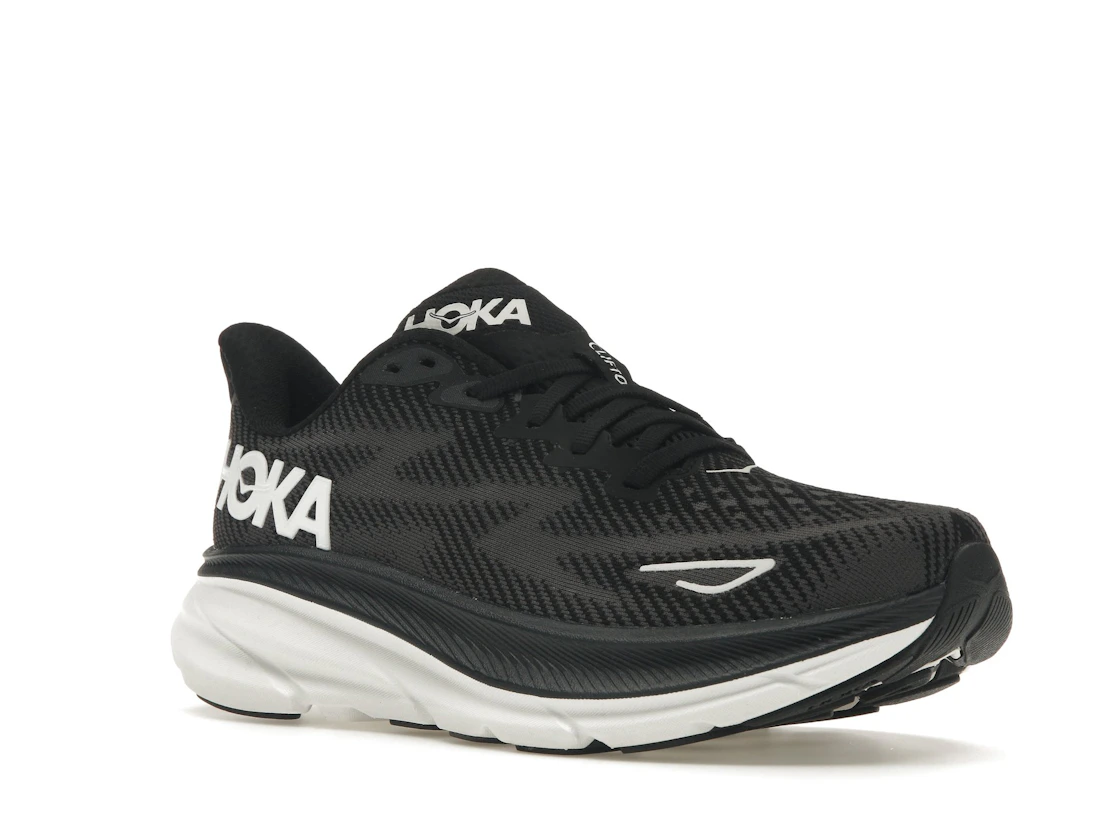 Hoka One One Clifton 9 Black White (Women's)
