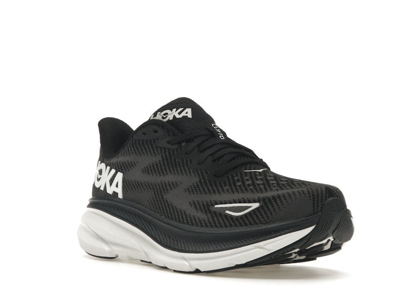 Hoka One One Clifton 9 Black White (Women's)