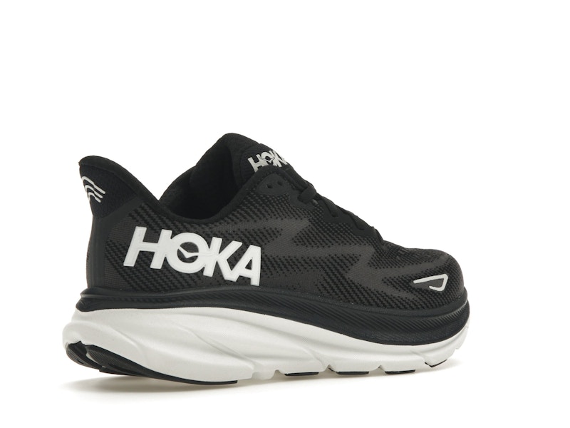 Hoka One One Clifton 9 Black White (Women's)