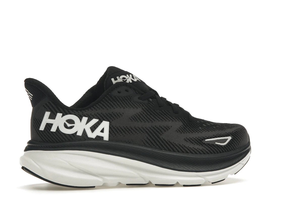 Hoka One One Clifton 9 Black White (Women's)