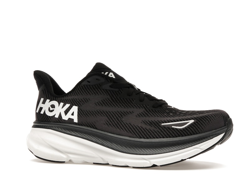 Hoka One One Clifton 9 Black White