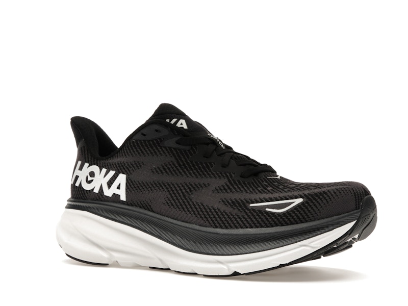 Hoka One One Clifton 9 Black White