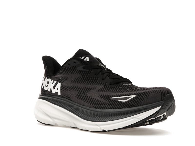 Hoka One One Clifton 9 Black White