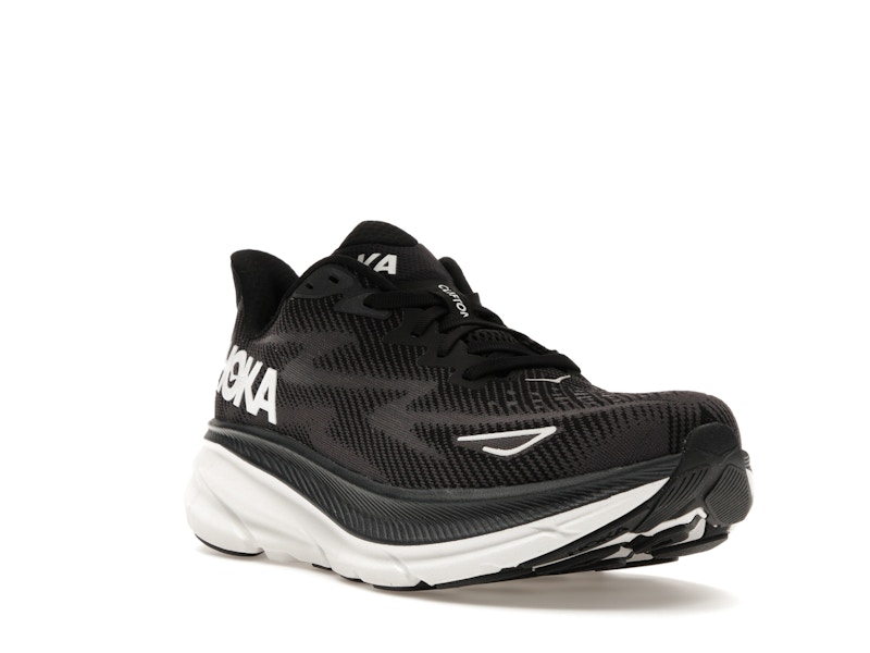 Hoka One One Clifton 9 Black White