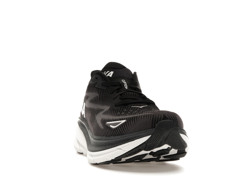 Hoka One One Clifton 9 Black White