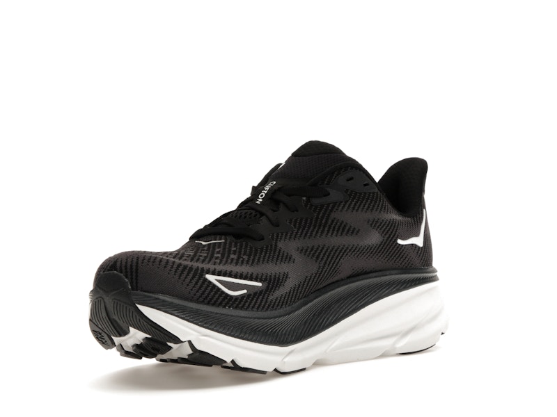 Hoka One One Clifton 9 Black White