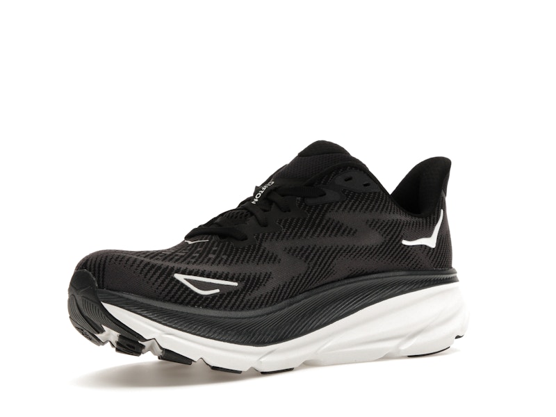 Hoka One One Clifton 9 Black White