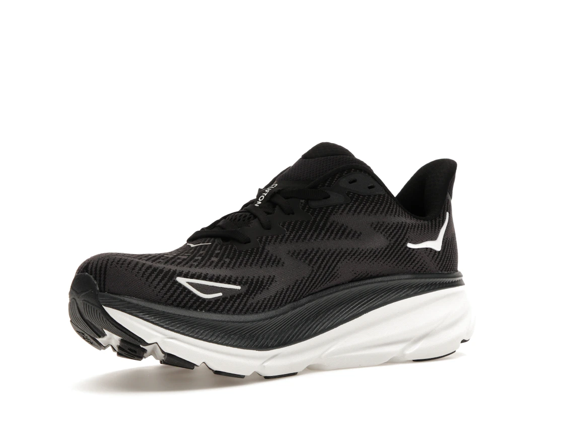 Hoka One One Clifton 9 Black White