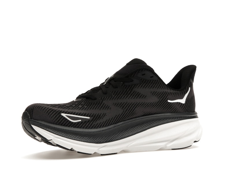 Hoka One One Clifton 9 Black White