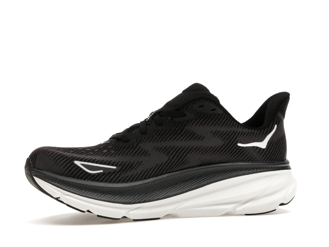 Hoka One One Clifton 9 Black White