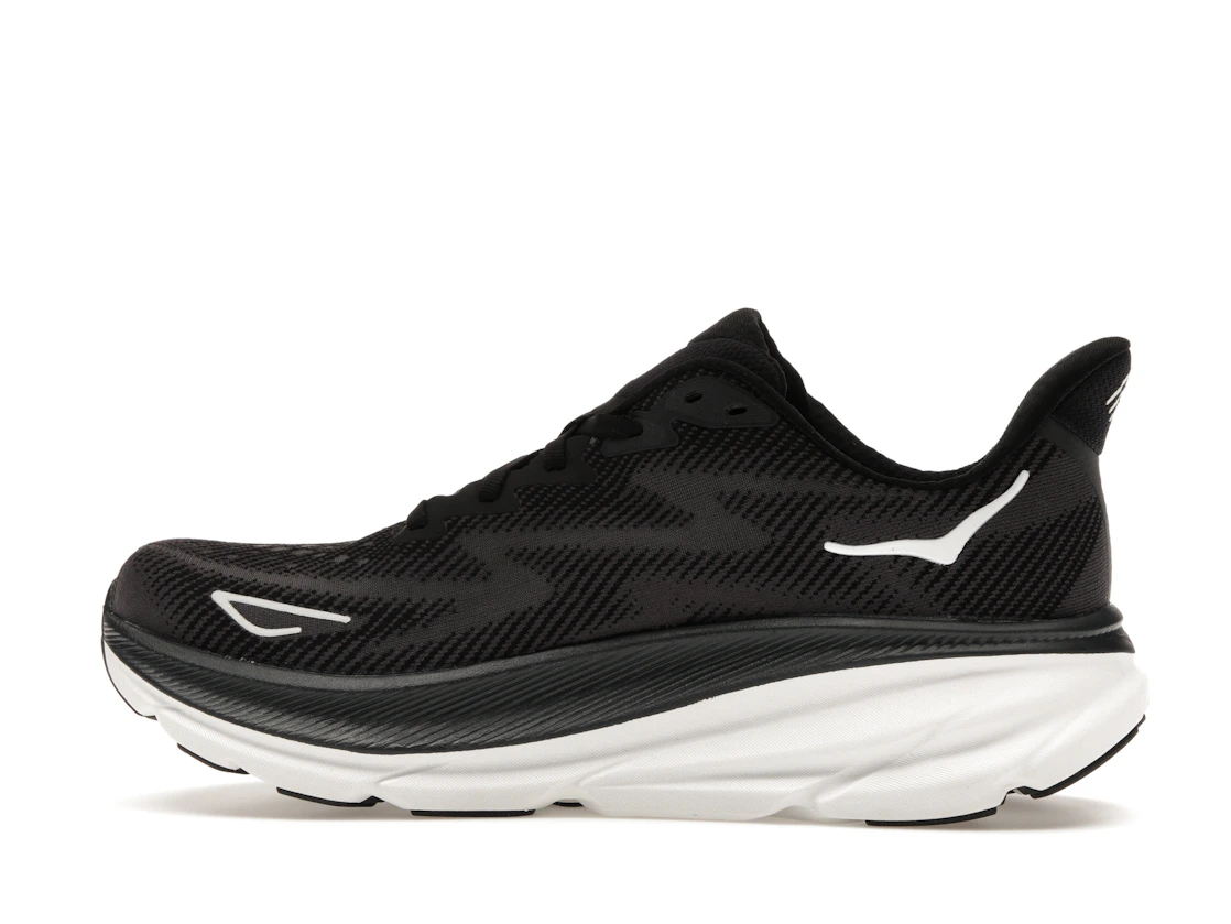 Hoka One One Clifton 9 Black White