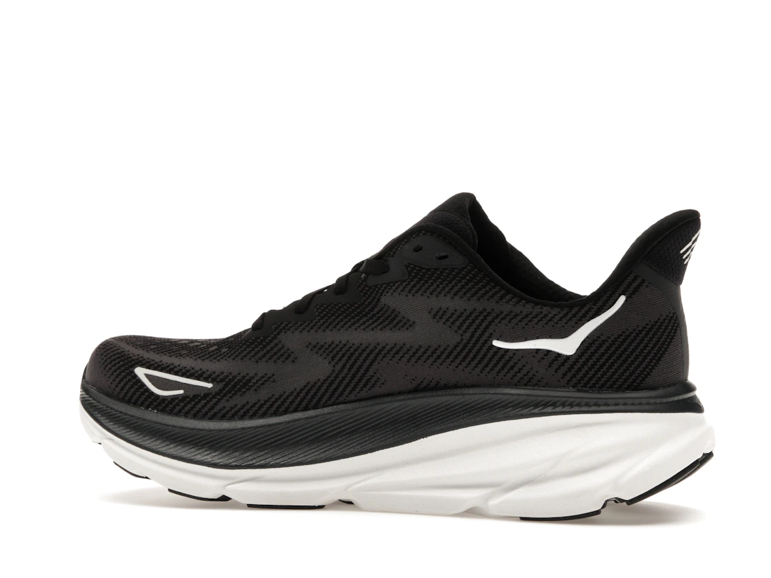 Hoka One One Clifton 9 Black White
