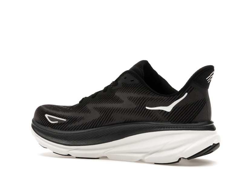 Hoka One One Clifton 9 Black White