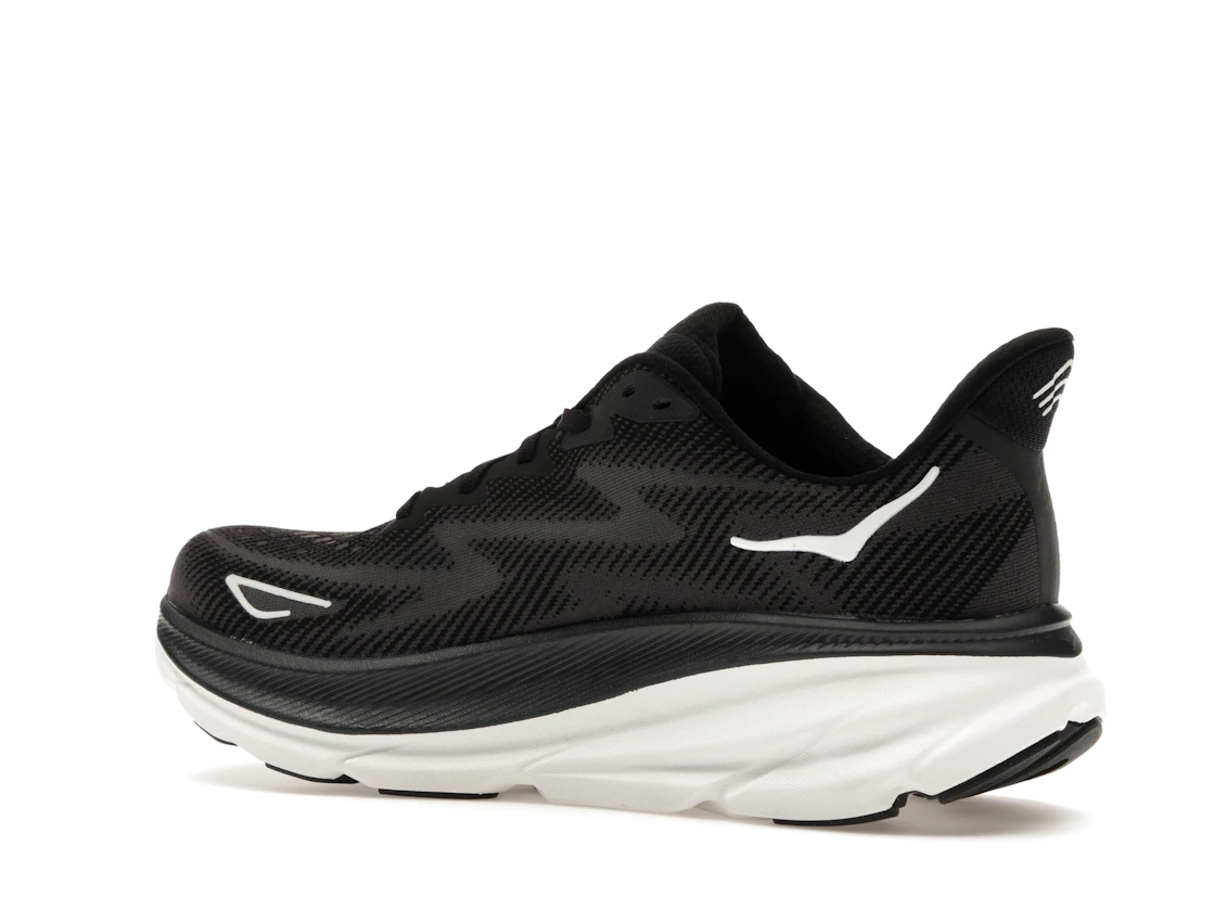 Hoka One One Clifton 9 Black White