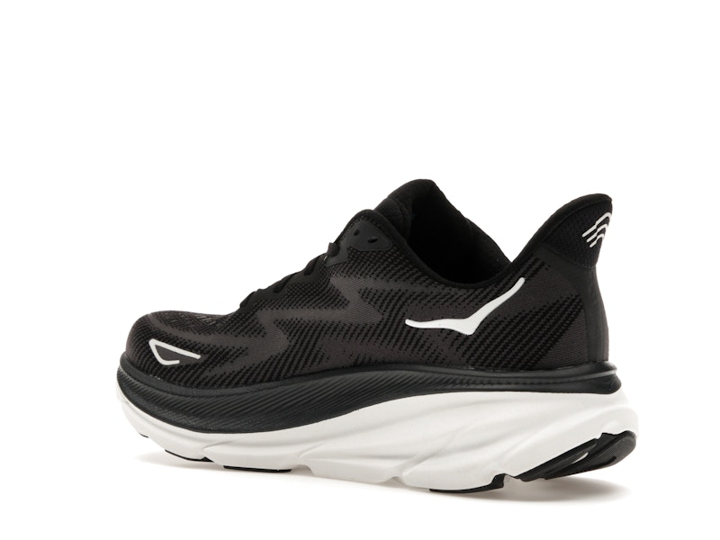 Hoka One One Clifton 9 Black White