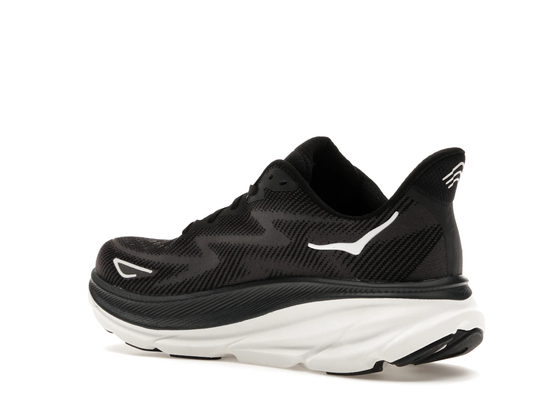 Hoka One One Clifton 9 Black White