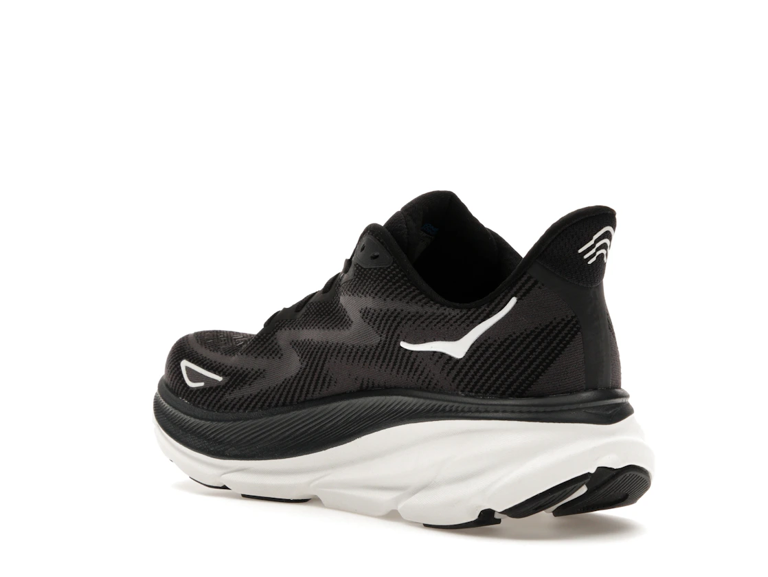Hoka One One Clifton 9 Black White