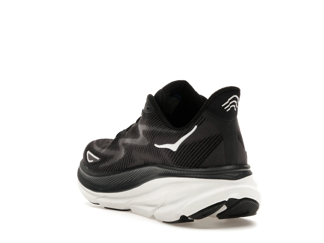 Hoka One One Clifton 9 Black White