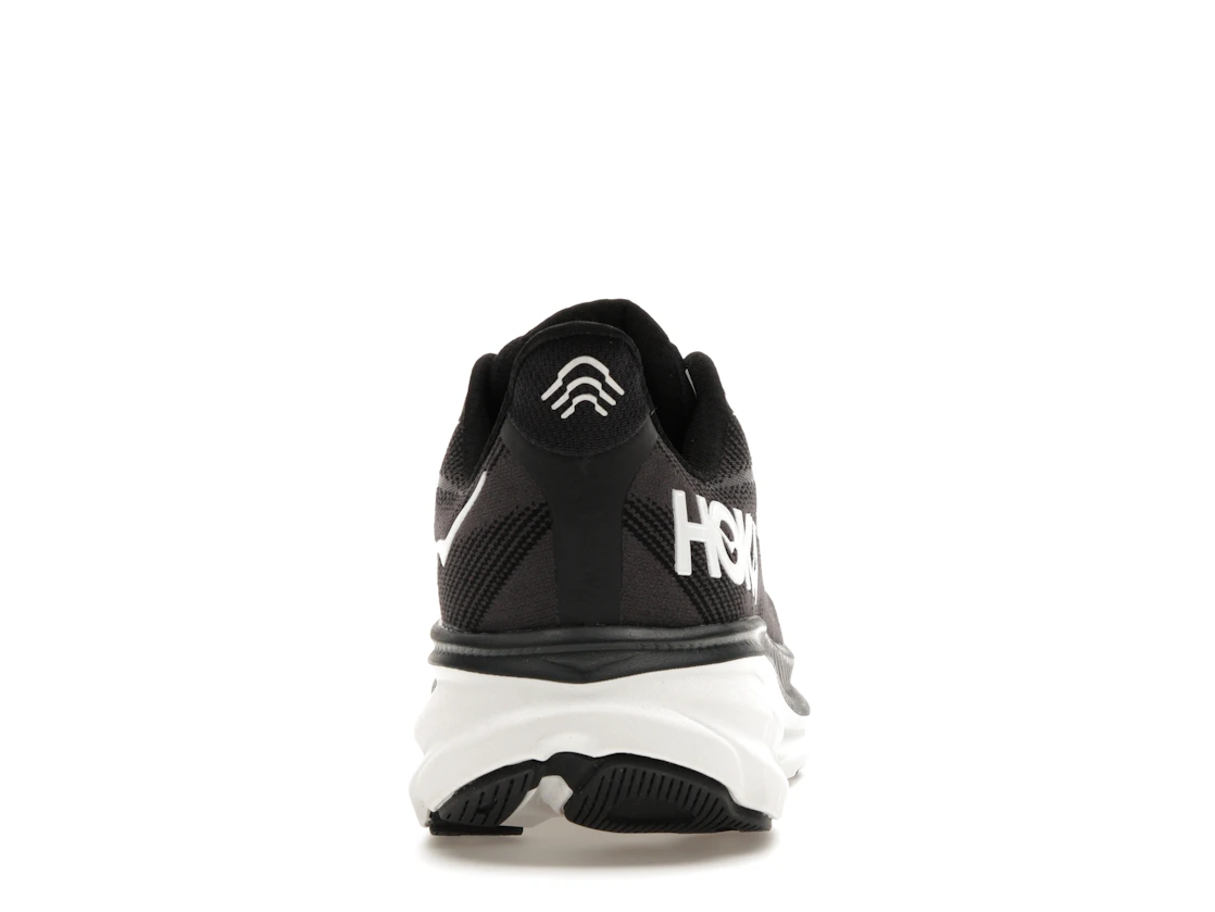 Hoka One One Clifton 9 Black White